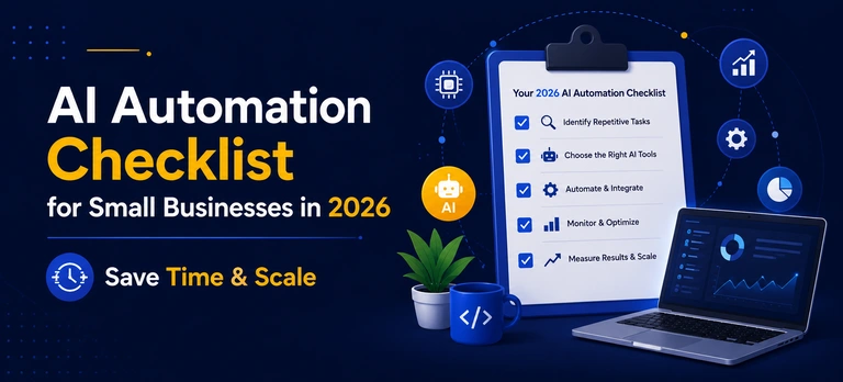 AI Automation Checklist for Small Businesses in 2026 | Save Time & Scale